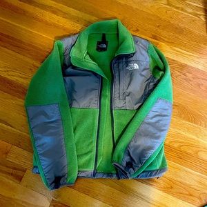 Green North Face Sweater